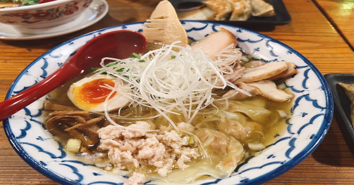 竹ノ塚駅東口徒歩2分、自家製麺と魚だし和風スープの武藤製麺所に行ってきました